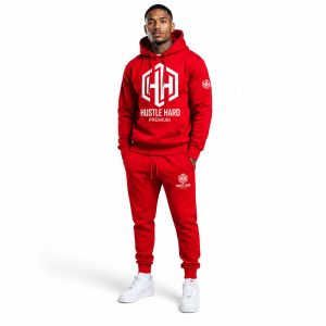 The Hustle Hard Premium Hoodie Tracksuit